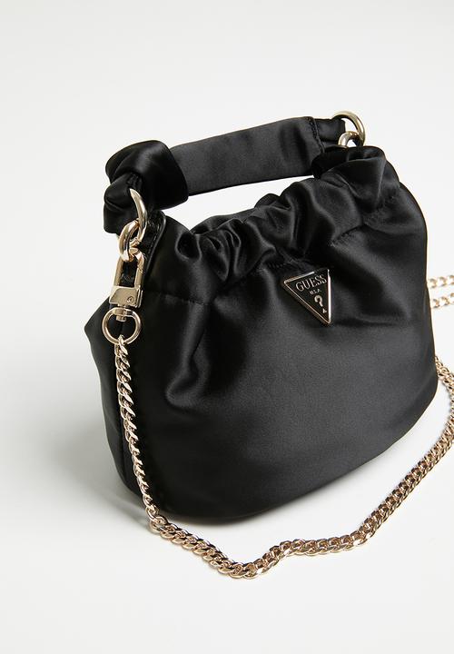 GUESS - Twiller top handle pouch - black