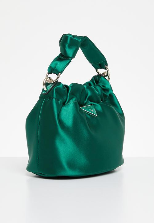 GUESS - Twiller top handle pouch - emerald