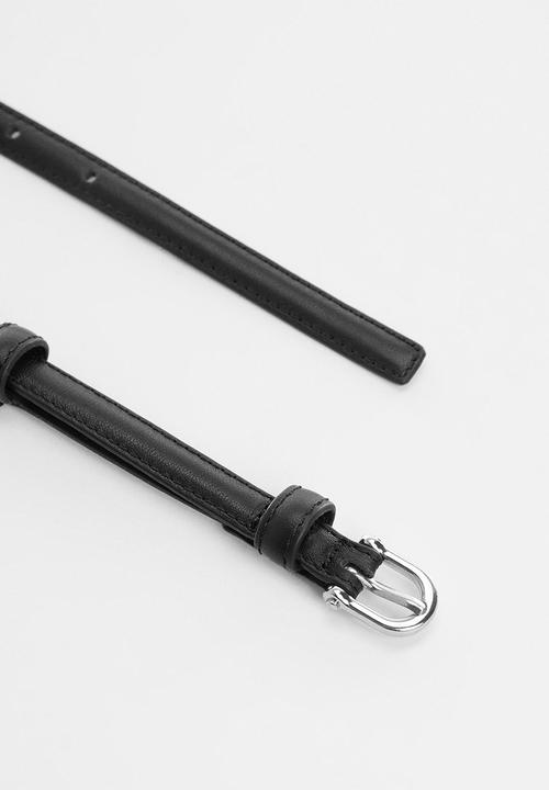 MANGO - Belt lil - black