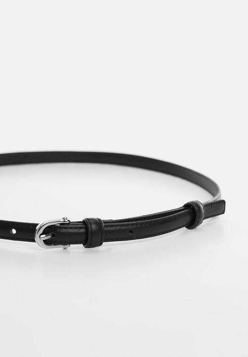 MANGO - Belt lil - black
