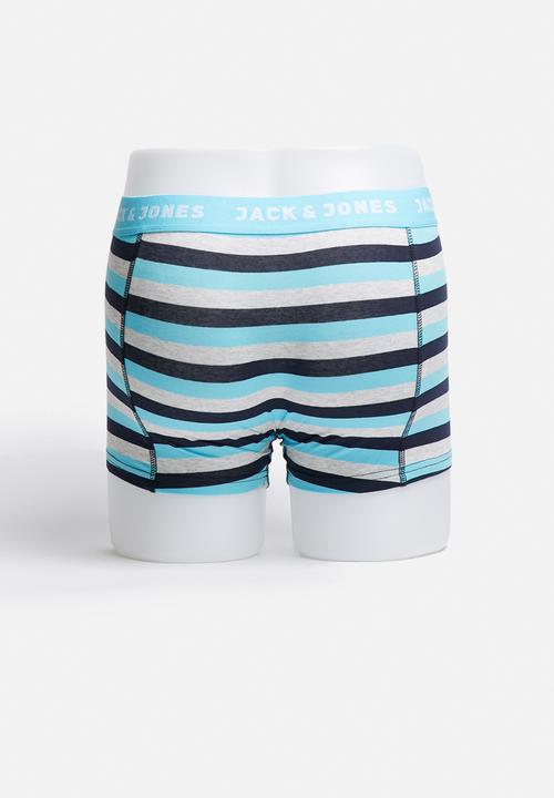Jack & Jones - Striped Contrast Trunks
