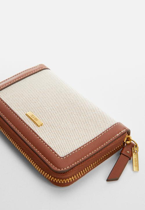 MANGO - Wallet monaco - medium brown