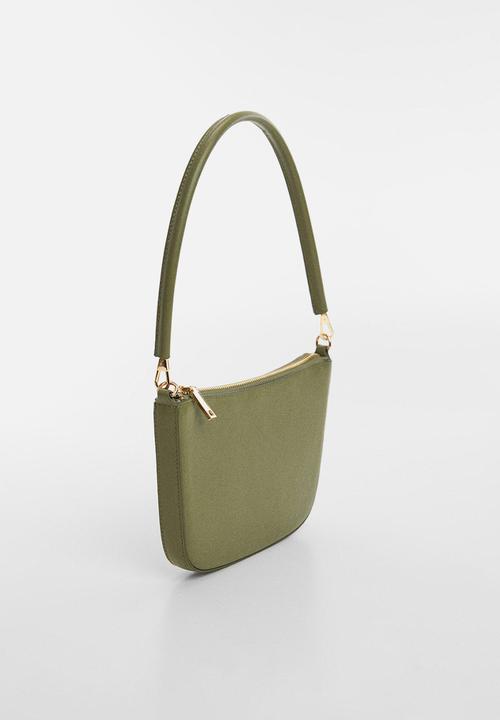 MANGO - Garrido shoulder bag - khaki