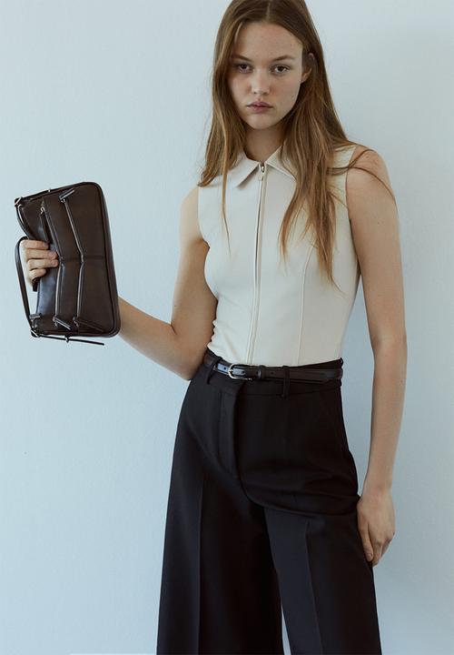 MANGO - Manuela shoulder bag - grey
