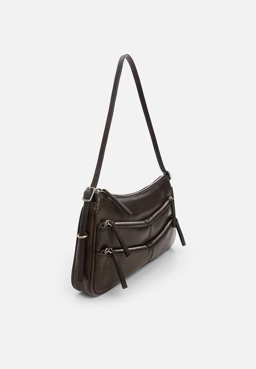 MANGO - Manuela shoulder bag - grey