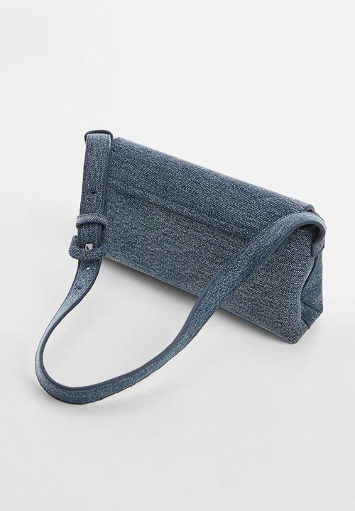 MANGO - Lucer shoulder bag - open blue