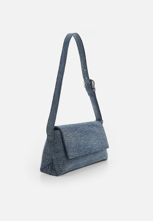 MANGO - Lucer shoulder bag - open blue