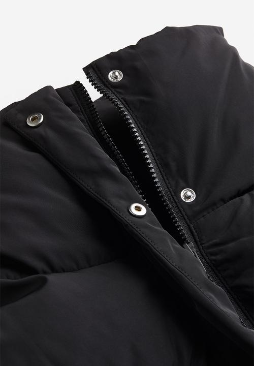 H&M - Quilted puffer jacket - black