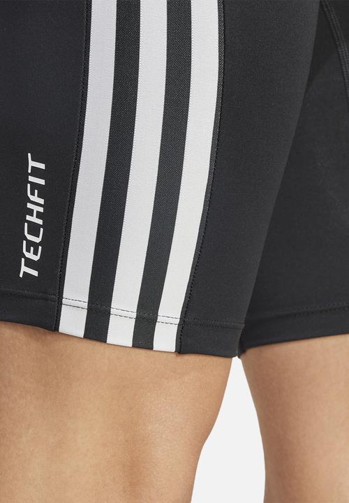 adidas Performance - Techfit 3 Stripe short - black