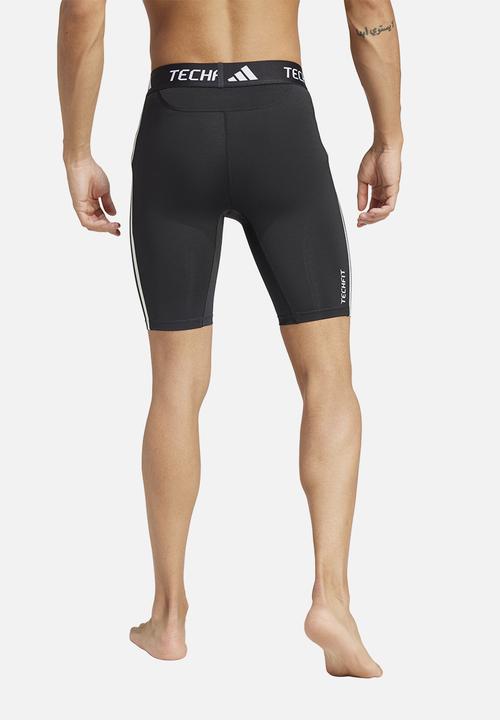 adidas Performance - Techfit 3 Stripe short - black