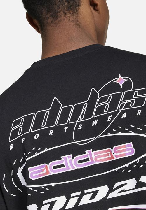 adidas Performance - House of Tiro Summer Graphic Tee- black