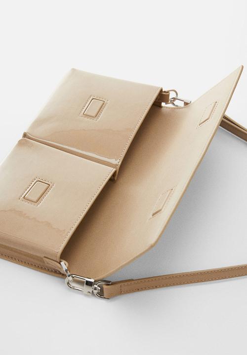 MANGO - Karen shoulder bag - brown