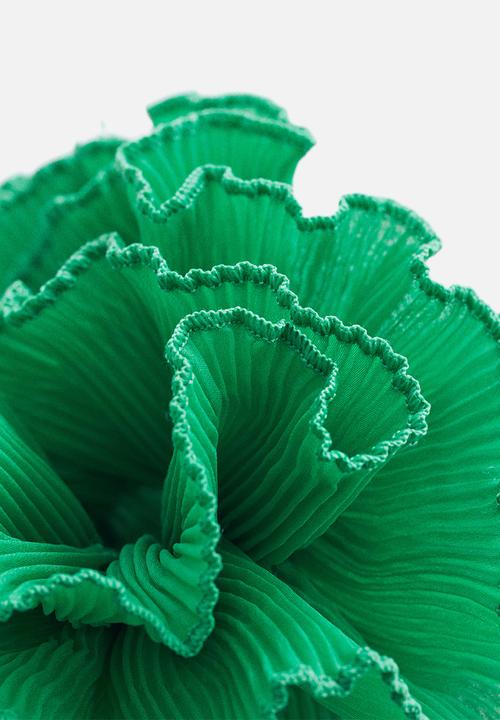 MANGO - Hairband peony - green