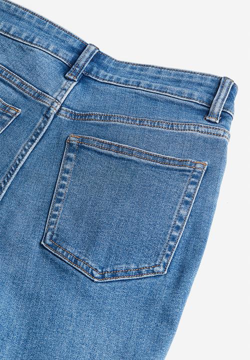 H&M - Skinny high jeans - blue