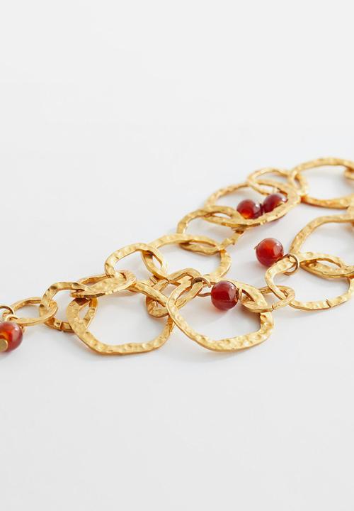 MANGO - Necklace marcela - gold