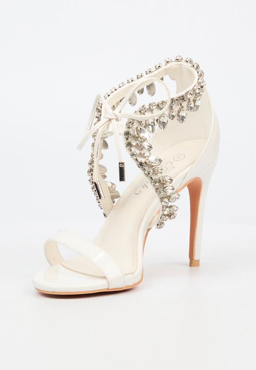 Miss Black - Jazz 20 stiletto - white