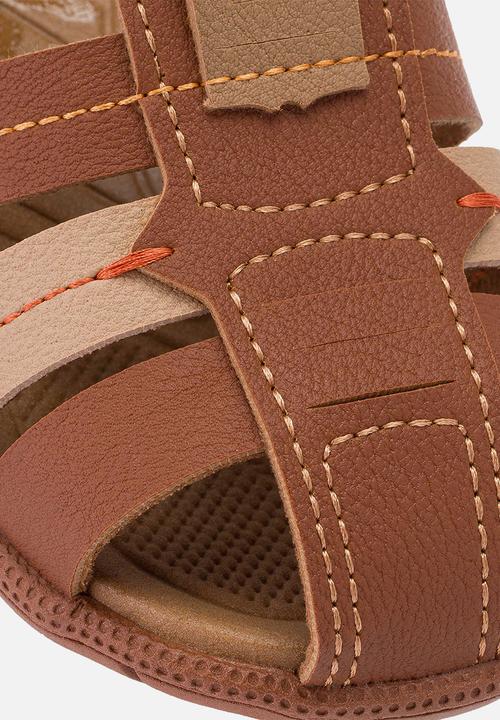 Klin - Sandalia tic tac casual - brown