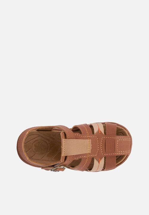 Klin - Sandalia tic tac casual - brown