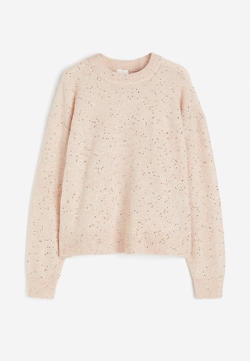 H&M - Beaded jumper - pink