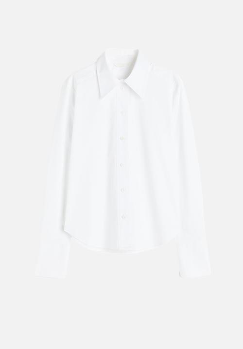 H&M - Cotton shirt - white