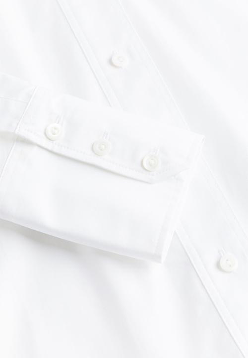 H&M - Cotton shirt - white