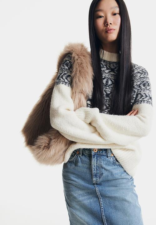 H&M - Denim skirt - blue