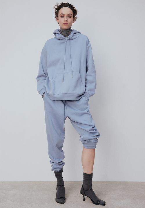 H&M - Hooded top - dusty blue