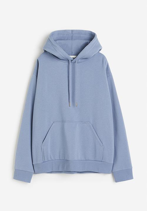 H&M - Hooded top - dusty blue