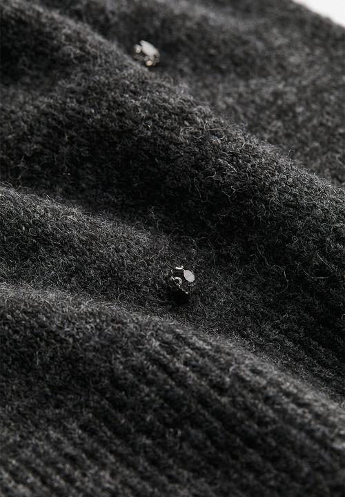 H&M - Beaded jumper - grey