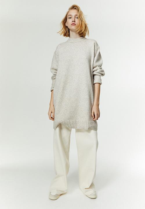 H&M - Knitted dress - beige