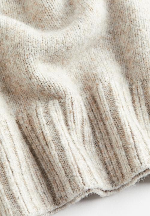 H&M - Knitted dress - beige