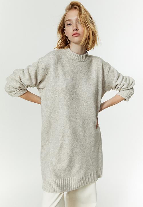 H&M - Knitted dress - beige