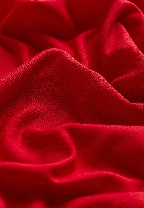 H&M - Polo-neck top - red