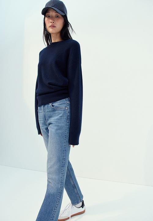 H&M - Slim regular ankle jeans - blue