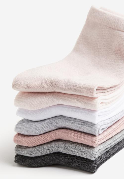 H&M - 7-Pack socks - pink