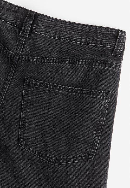 H&M - Baggy regular jeans - black
