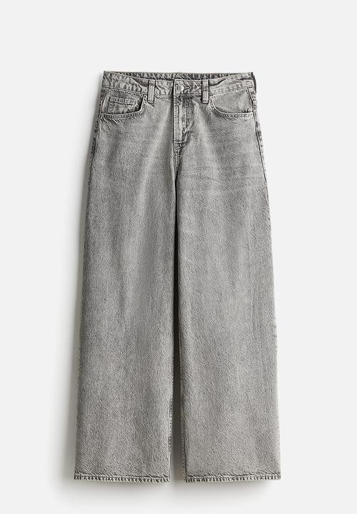 H&M - Baggy regular jeans - grey