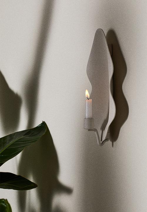H&M - Metal sconce - white