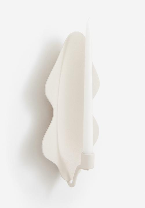 H&M - Metal sconce - white