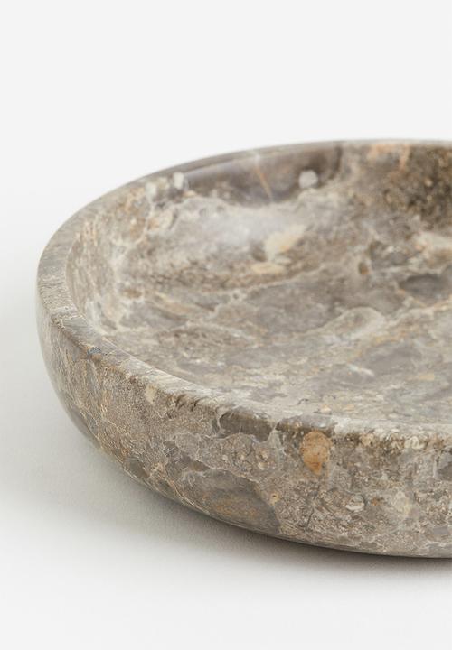 H&M - Marble serving bowl - grey
