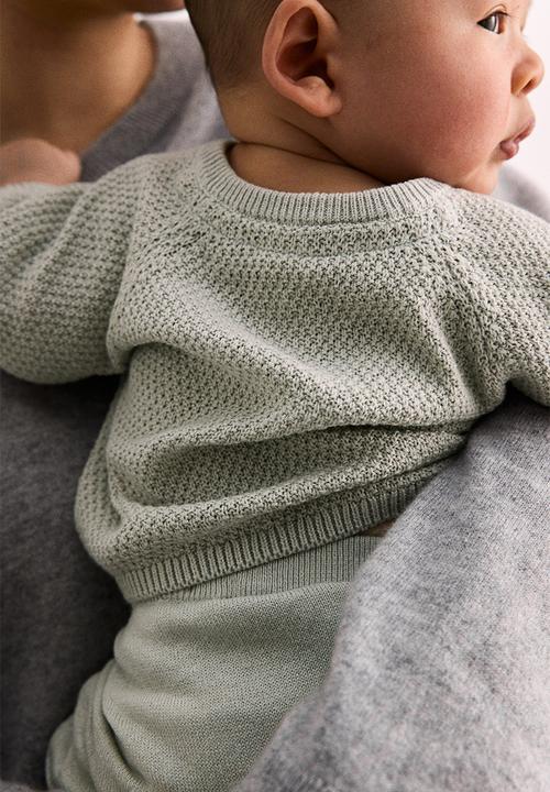 H&M - 2-Piece cotton set - green