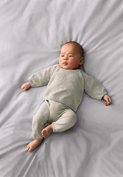 H&M - 2-Piece cotton set - green