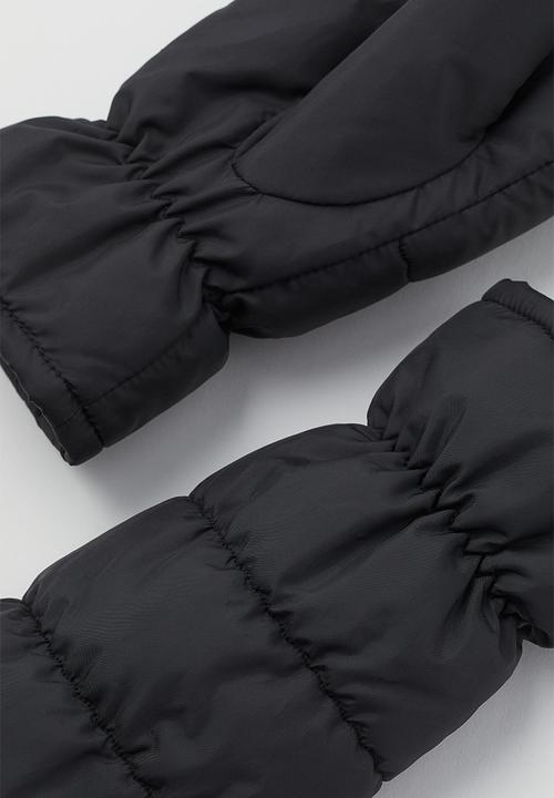 H&M - Padded mittens - black