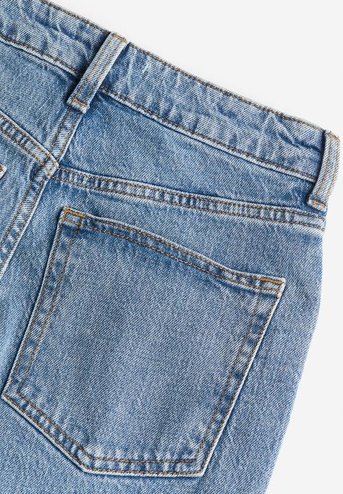 H&M - Wide high jeans - blue