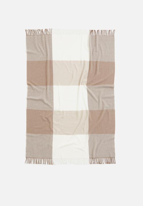 H&M - Wool-blend blanket - beige