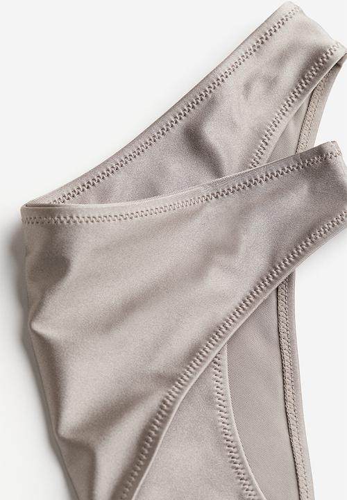 H&M - Bikini bottoms - grey & beige