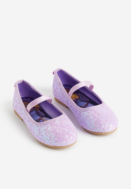 H&M - Glittery ballet pumps - Light purple Wish