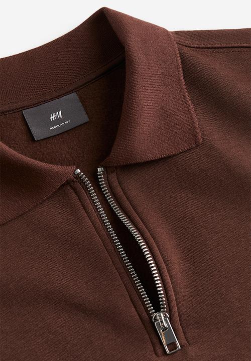 H&M - Regular fit polo shirt - brown