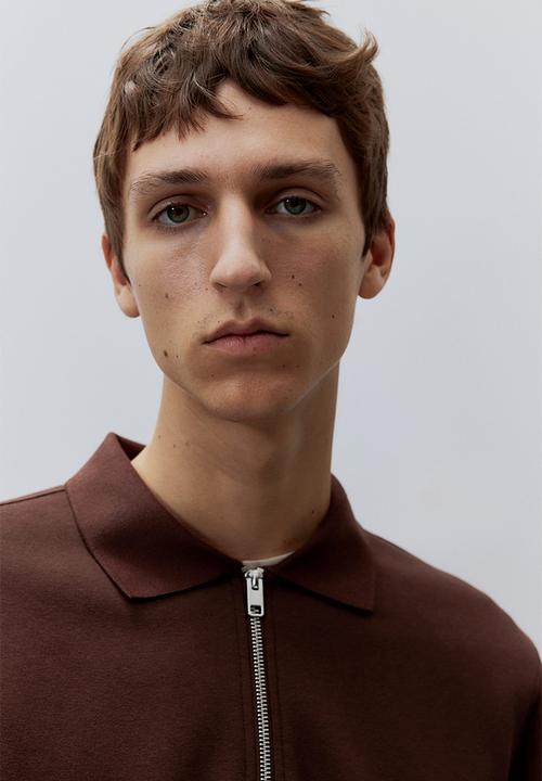 H&M - Regular fit polo shirt - brown