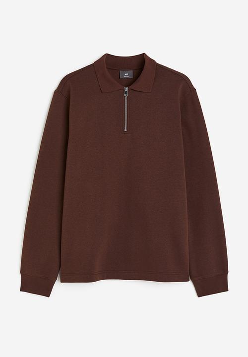 H&M - Regular fit polo shirt - brown